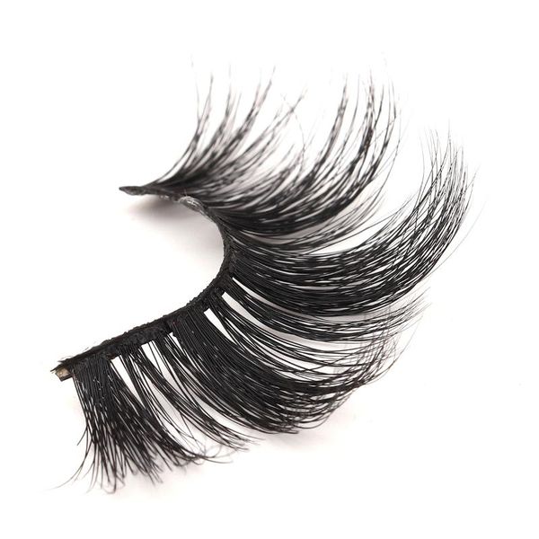 

false eyelashes wholesale 25mm mink fluffy lashes dramatic messy long makeup