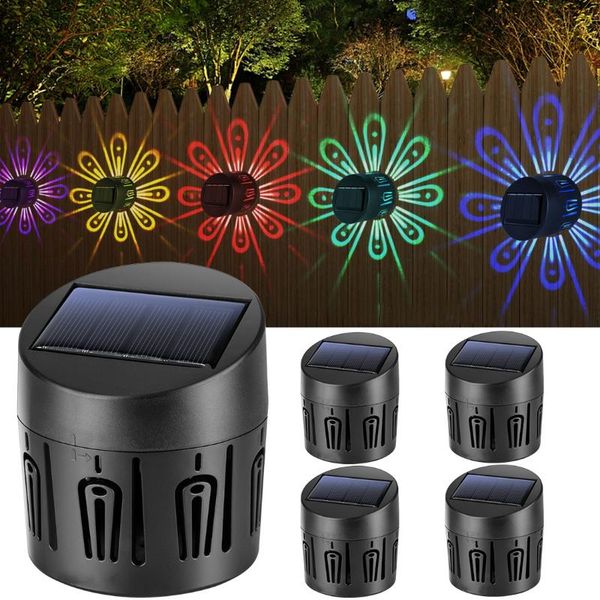 

solar lamps waterproof lantern shadow wall lamp outdoor garden landscape lights powered light party holiday decoration