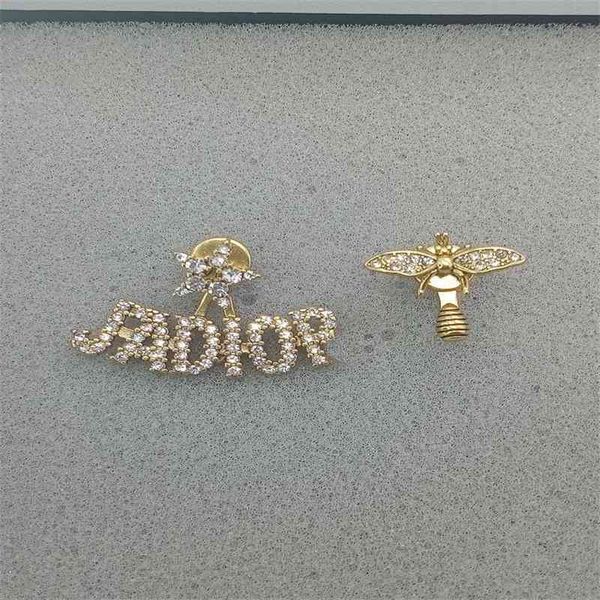 

designer jewelry fashion asymmetric bee with copper earrings loey, Silver