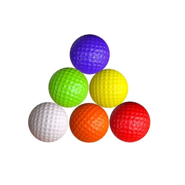 

4.2cm indoor Pu sponge elastic golf hole children's toy ball
