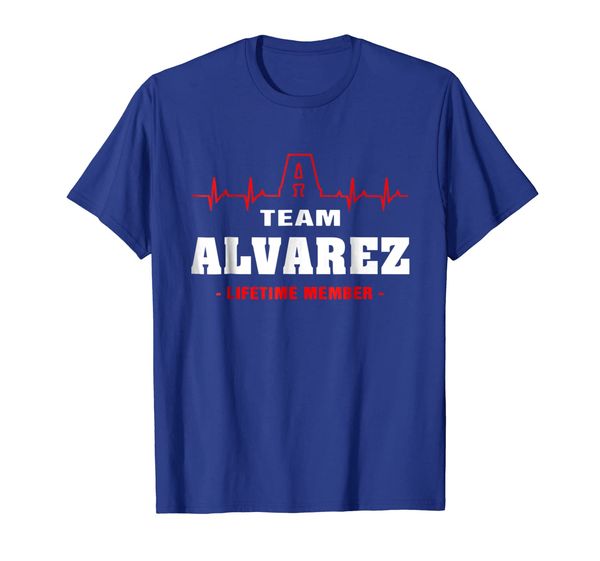 

team alvarez lifetime member shirt name, surname, last name, White;black