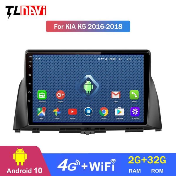 

player 4g lte 2g android 10 for kia optima k5 2021 multimedia stereo car dvd navigation gps radio