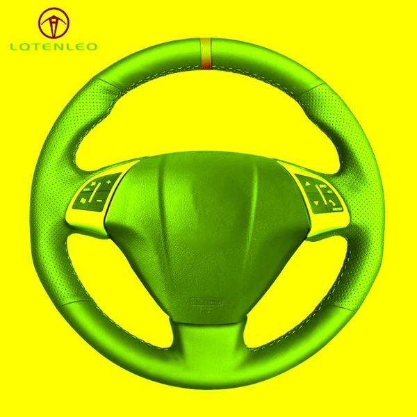 

steering wheel covers lqtenleo black artificial leather cover for punto bravo linea 2007-2021 qubo doblo 2008-2021 grande