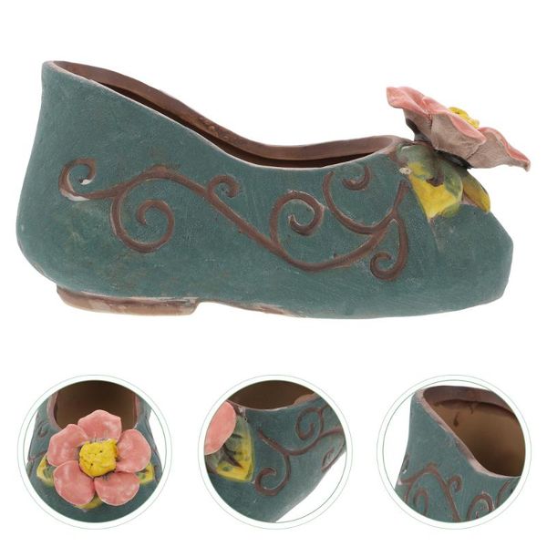 

planters & pots 1pc boot flower planter succulent shoe shaped pot ceramic