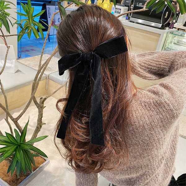 

fashion minority design black butterfly hair rope simple and versatile girl's heart hair circle, Pink