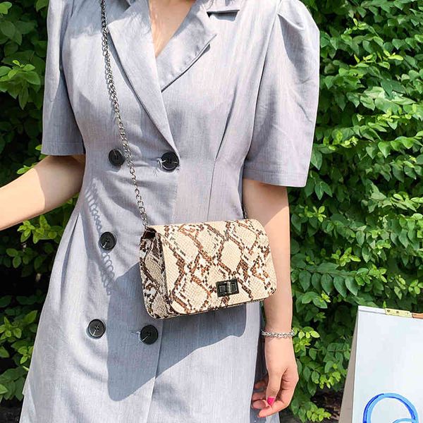 

wallets fashion trend joker chain small square bag retro contrast snakeskin messenger female little cv6k, Red;black