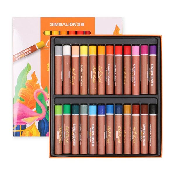 

gift sets 24/36 heavy color oil pastel crayons set children students drawing graffiti diy creation coloring pen art painting supplies