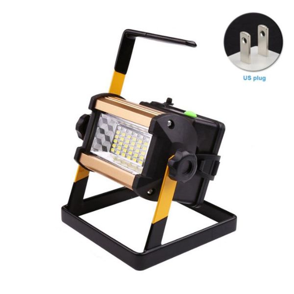 

with charger work travel aluminium alloy camping lamps decoration outdoor floodlight lightweight handheld rechargeable spotlight portable la