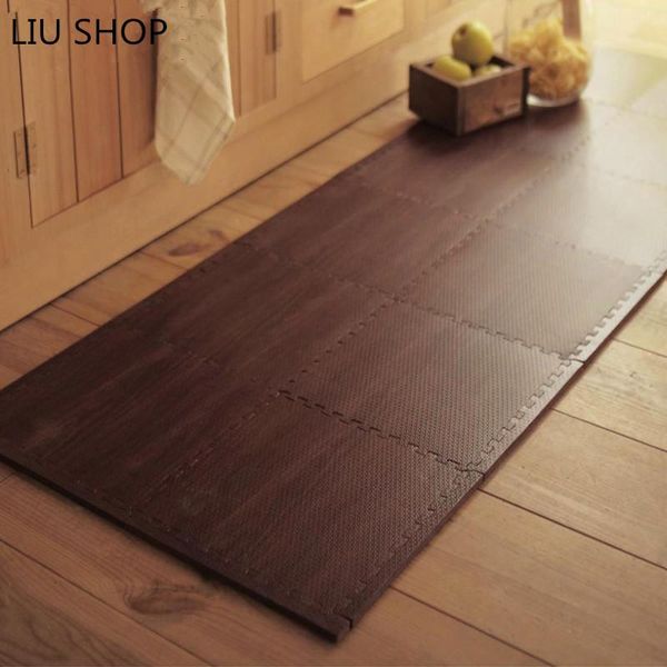 

carpets liu foam puzzle carpet thickening children crawling pad bedroom living room non slip mat household stitching floor rug 30*30*1cm