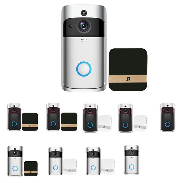 

video doorbell set, home security smart intercom night vision doorbells