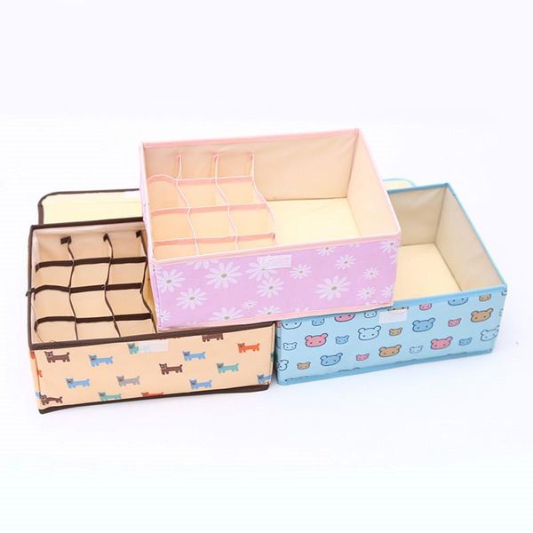 

storage drawers washable box home supply ties socks shorts bra underwear bins cube divider closet organizer