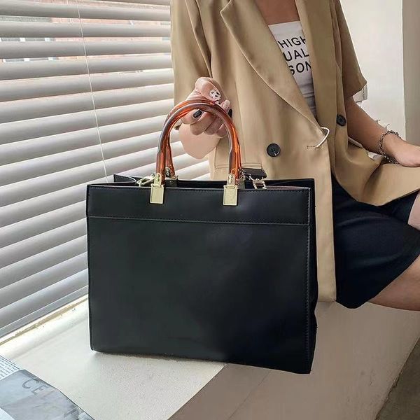 

shoulder bags tote bag women's large capacity portable 2021 retro single messenger