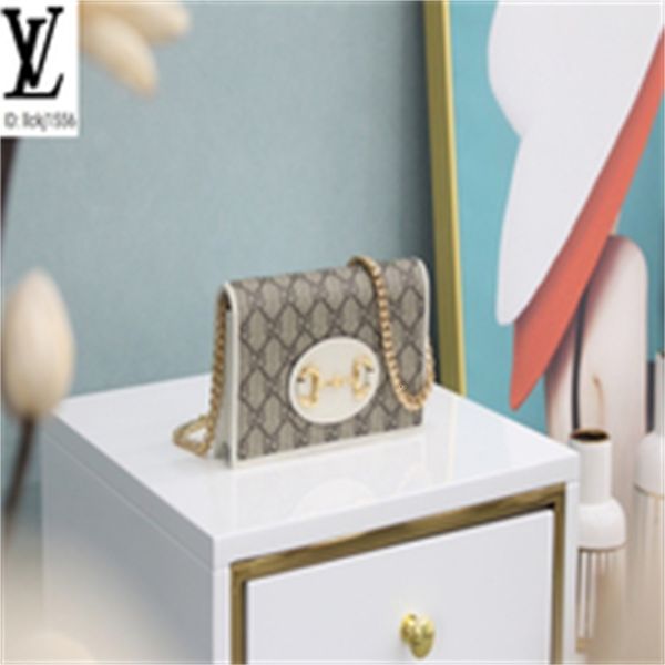 

brand designer totes luxury 6dvk 621892 bags 1955 wallet shoulder with chain 92tcg handles women handbags iconic cross bags body bag, Red;black