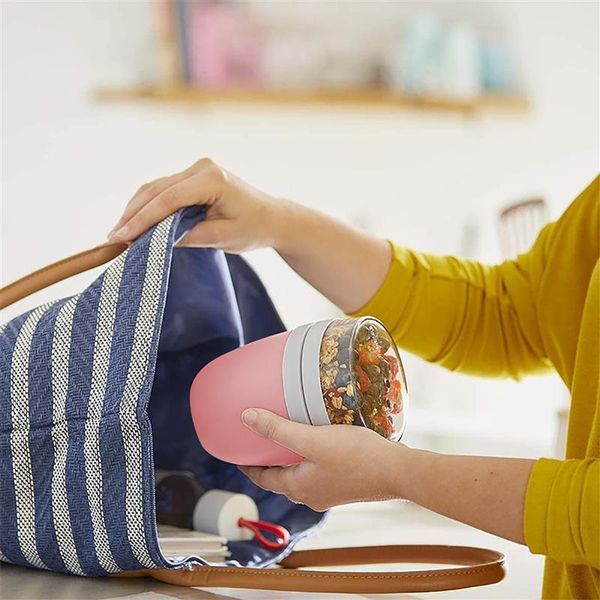 

dinnerware sets keep fresh lunch cup insulation pot portable travel preservation bowl outing box yogurt nut organizer