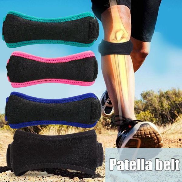 

elbow & knee pads soft brace protector belt adjustable patella strap sport guard support mvi-ing, Black;gray