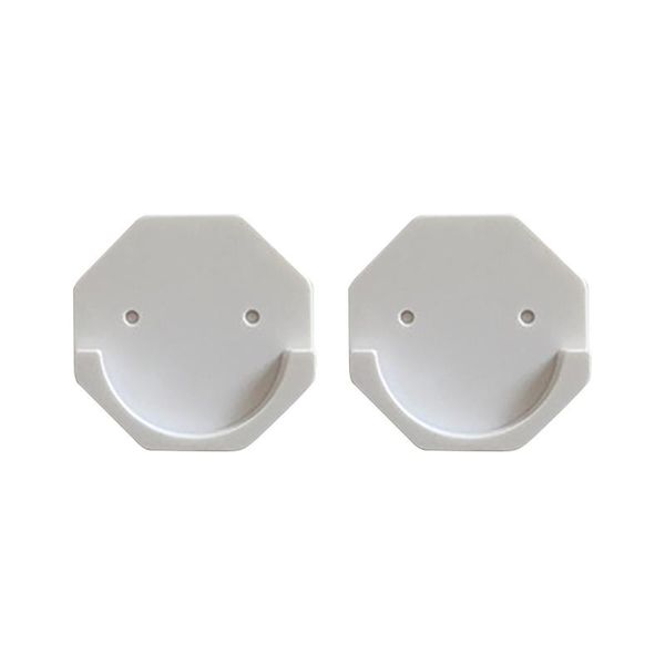 

hooks & rails 2pc large pole hanging fixture anti-off hexagonal stick shaped non-slip paste hook rod-shaped