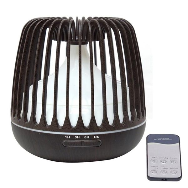 

humidifiers mini aroma diffuser 500ml birdcage shape ultrasonic essential oil diffusers 5 timer setting 2 mist modes