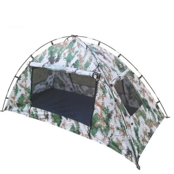 

outdoor camping tent for one person picnic hiking tourism riding beach waterproof ultra light windproof anti-mosquito tents and shelters