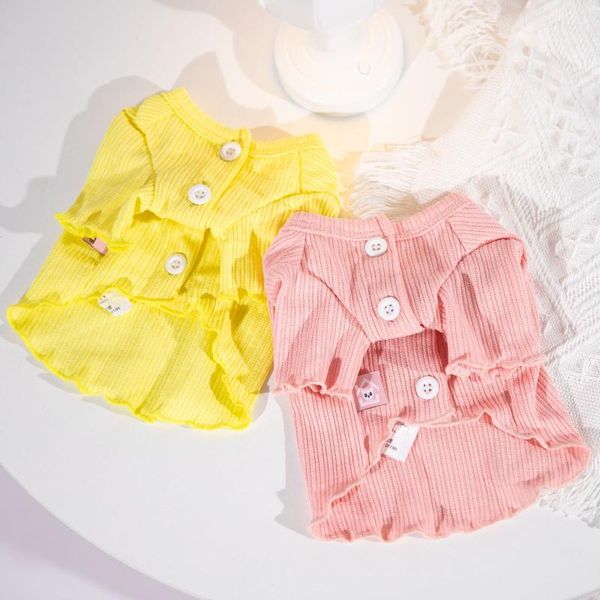 

dog apparel summer shirt cardigan xxs xs cat clothes puppy chihuahua yorkshire pomeranian poodle bichon pet clothing coat