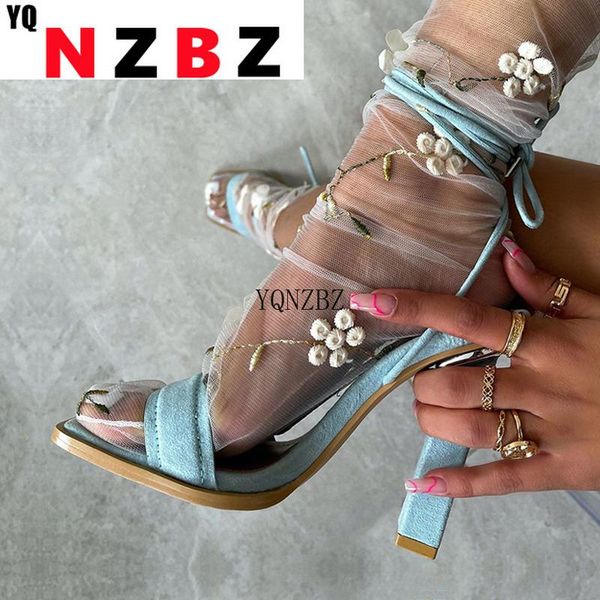 

dress shoes yqnzbz ankle strap blue women's thick high heels sandals square toe female party sandalias de mujer, Black