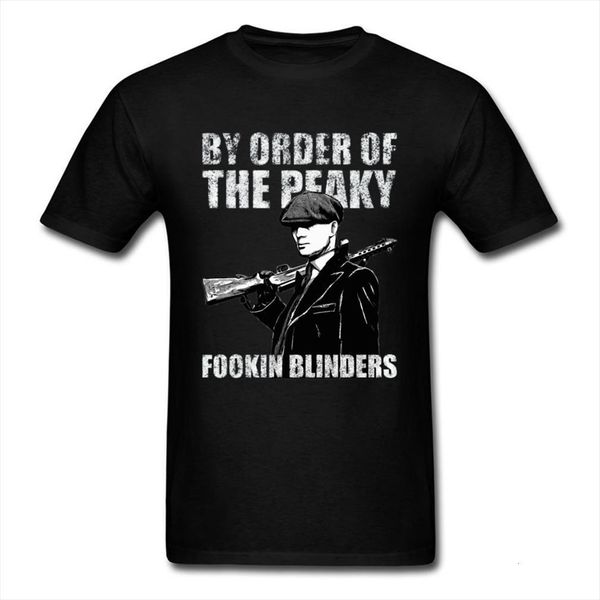 

peaky blinder tees funky shelby men t shirt 3d print short sleeve pure cotton student england style, White;black