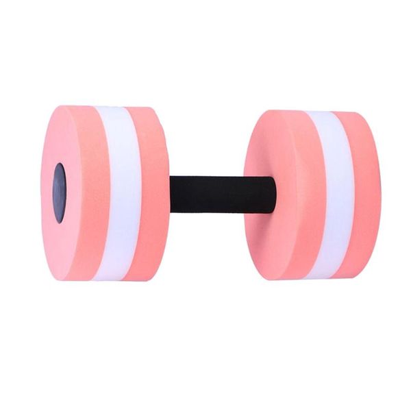 

dumbbells 1pc eva dumbbell swimming yoga floating pool for women men (pink)