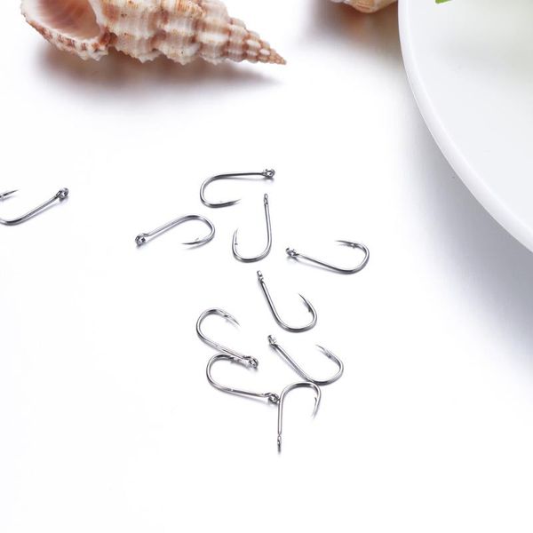 

fishing hooks high carbon steel perforated tackle set for salt water fresh