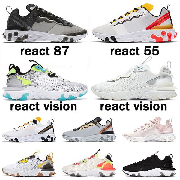 

new quality epic vision element 55 87 running shoes undercover anthracite worldwide pack white men women black iridescent sneakers trainers