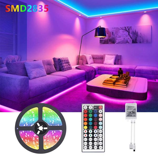 

strips neon flexible strip light ribbon lamp tape rgb led 2835smd decoration lighting festival party bedroom tv backlight