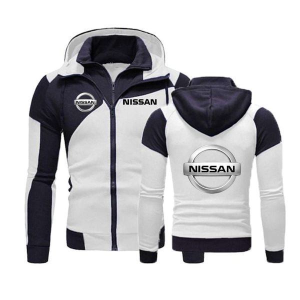 Herren Hoodies Sweatshirts 2021 NISSAN Jacke Männer Sweatshirt Hoody Frühling Herbst Fleece Baumwolle Mann Zipper Hoodie Harajuku Punk Freizeit Männlich