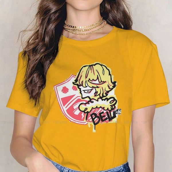 

women's t-shirt khr bel o neck tshirt hitman reborn japanese adventure anime fabric original t shirt girl individuality big sale, White