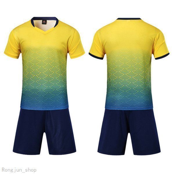 

2021 men kids youth soccer jerseys breathable sets smooth white football sweat absorbing and children is train suita, Black