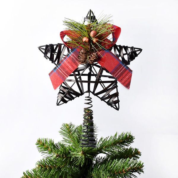 

christmas decorations tree decoration supplies 20cm wrought iron star props head