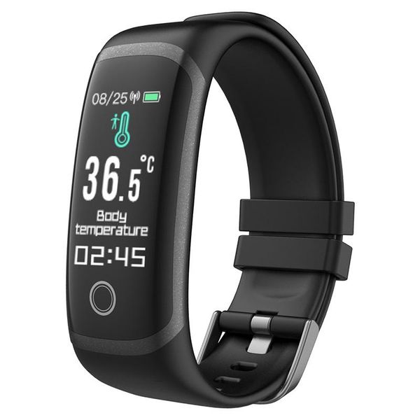 

smart band body temperature blood pressure heart rate monitor fitness tracker watch bracelet waterproof health wristband wristbands