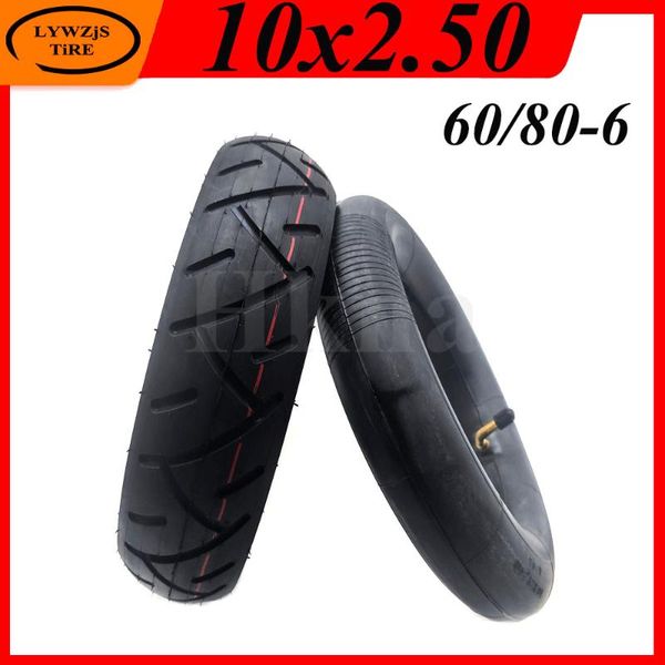 

motorcycle wheels & tires 10x2.50 pneumatic tire tuovt 60/80-6 inner outer tyre for electric scooter balance car 10 inch 10x2.5 thickened