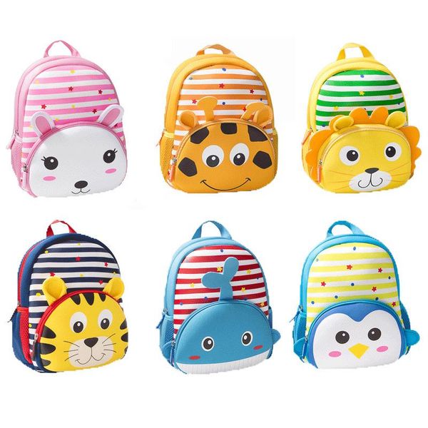 

backpack animal cartoon shoulder bag kindergarten schoolbag kids for toddler