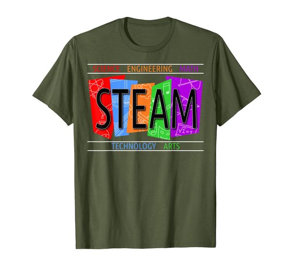 

STEAM and STEM Shirt for Teachers and STEM Program Students, Mainly pictures
