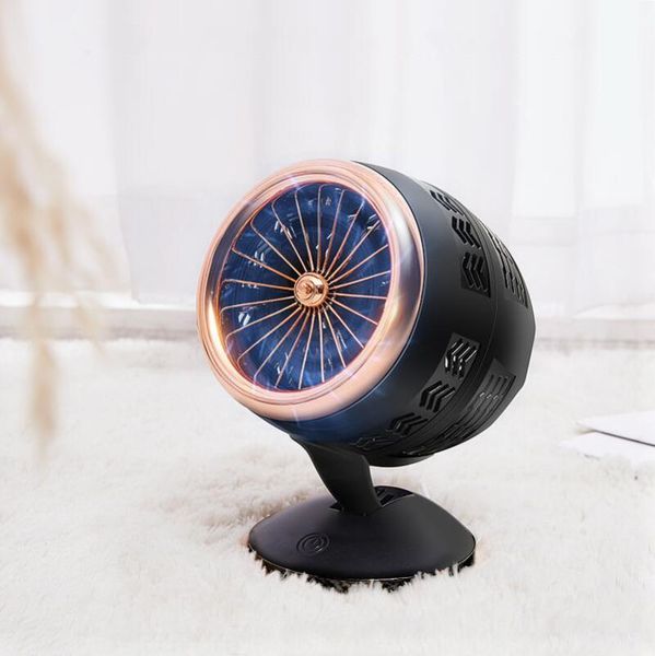 

electric fans lovely mini air cooler fan usb creative double leaf