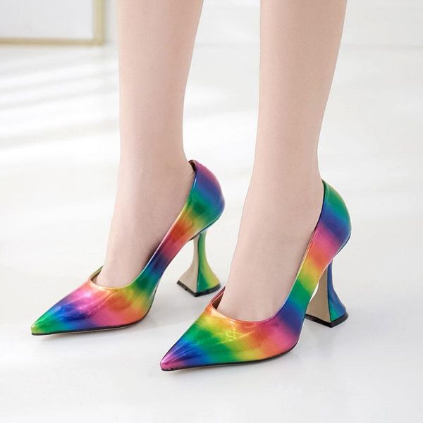 

dress shoes colour super high heel women pointed ties stiletto shallow mouth lady wedding party summer pumps 35-41, Black
