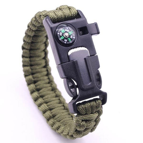 

umbrella bracelet outdoor multifunctional survival bracelet seven core umbrella woven five chain hand rope