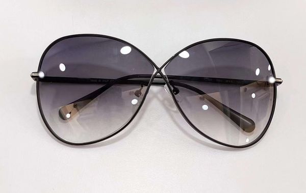 

0842 nickie sunglasses for women black/gray gradient gafa de sol men shades uv400 protection eyewear with case, White;black