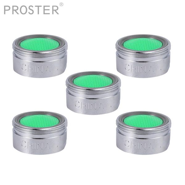 

other faucets, showers & accs proster 5pcs for faucet aerator external m24 male thread female perlator mixing