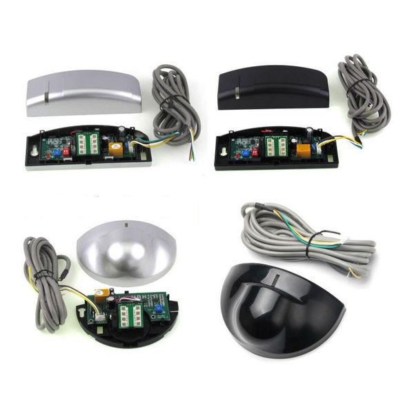 

alarm systems infrared microwave double detector automatic door sensor human body head for