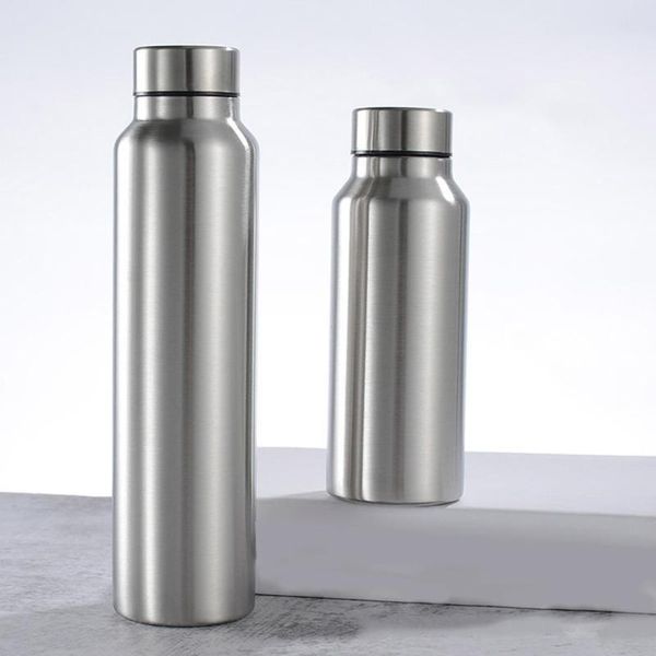 

water bottle portableÂ stainless steel single wall large capacity outdoor supply