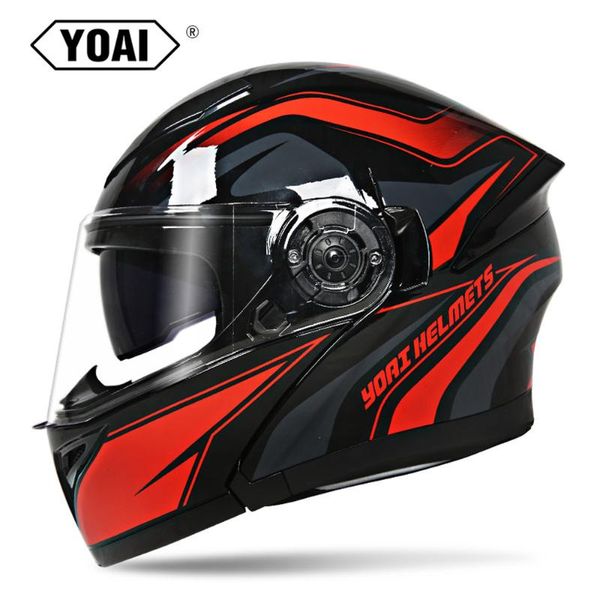 

motorcycle helmets helmet off-road casco moto motocross full face racing double lens visor women men