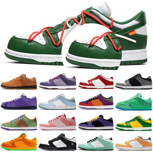 

sb low men women sneakers classic platform designers sports skateboard mischief kentucky trainers orange pearl green glow shoes 36-45