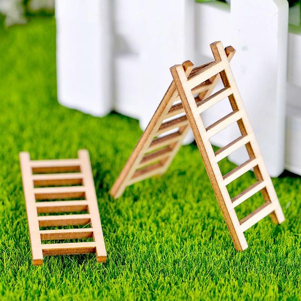 

decorative objects & figurines xunsfy 3pc ladder stairs supermarket stairway stepladder staircase model small figurine crafts ornament minia