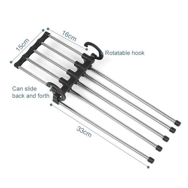 

hangers & racks adjustable trouser pants rack tie shawl belt scarf neckties storage hanger holder multifunctional closet organizer