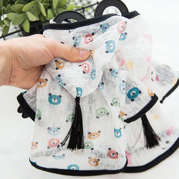 

dog apparel pet clothes sunscreen in summer light and breathable chihuahua cat two feet for dogs