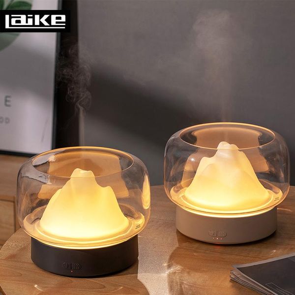 

400ml ultrasonic air humidifier aroma diffuser essential oil aromatherapy difusor with warm led lamp humidificador humidifiers